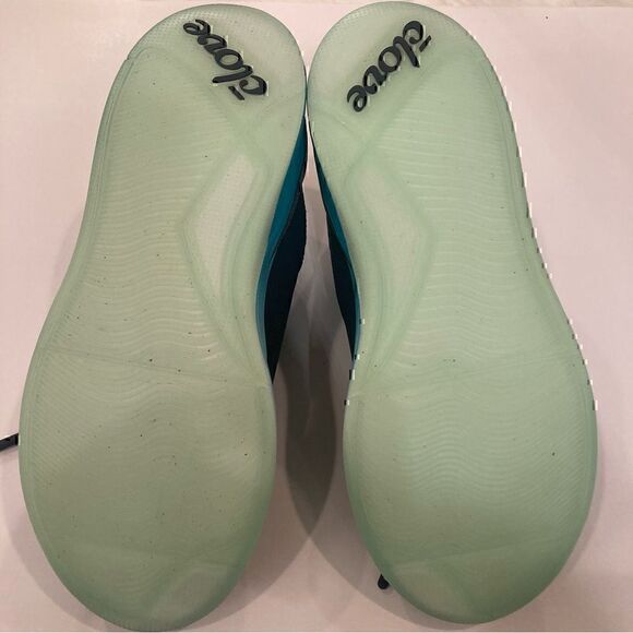 NWOB Clove Limited Edition Sneaker in Aqua Blue Size 9.5 - Picture 12 of 13